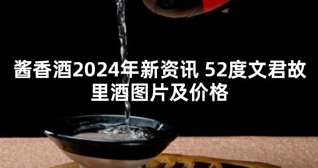 酱香酒2024年新资讯 52度文君故里酒图片及价格